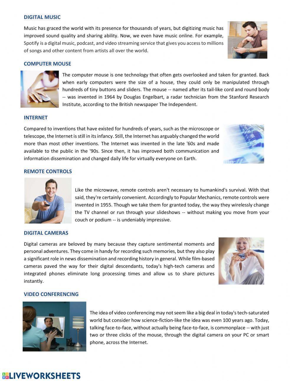 10 Greatest Technological Inventions