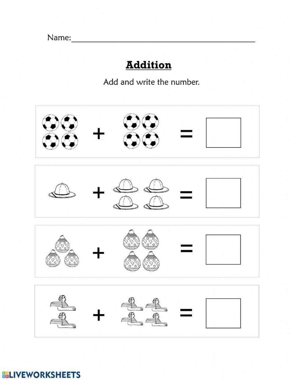 Additional worksheet Live Worksheets