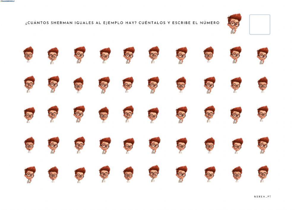 Busca cuántos Sherman iguales hay
