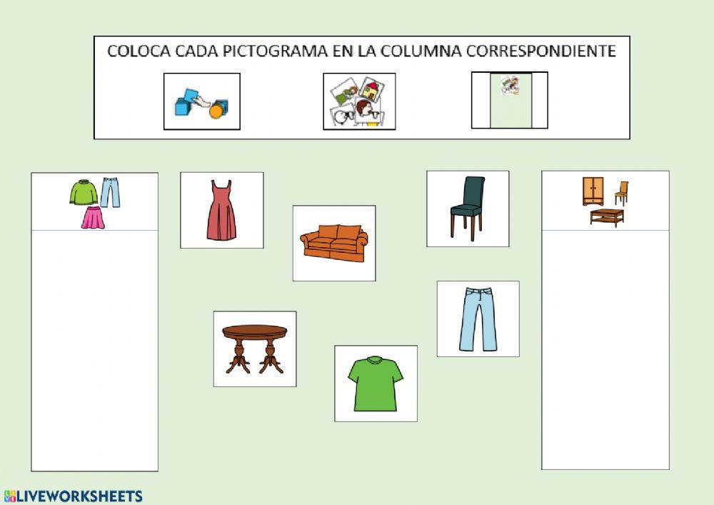 Clasificación nombres