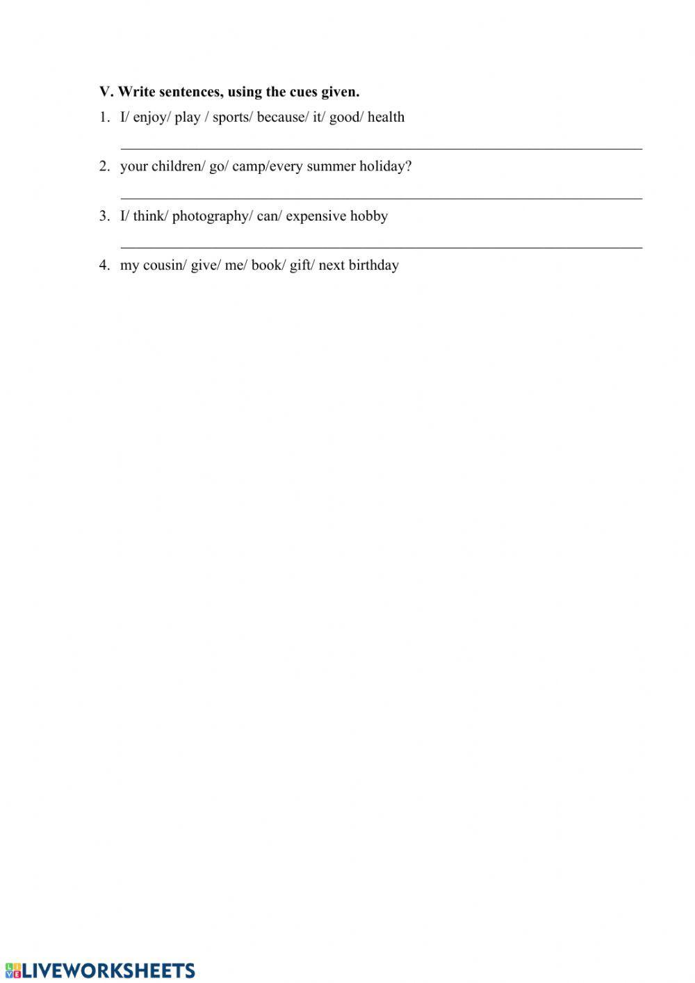 Past,present continuous or past,present  simple