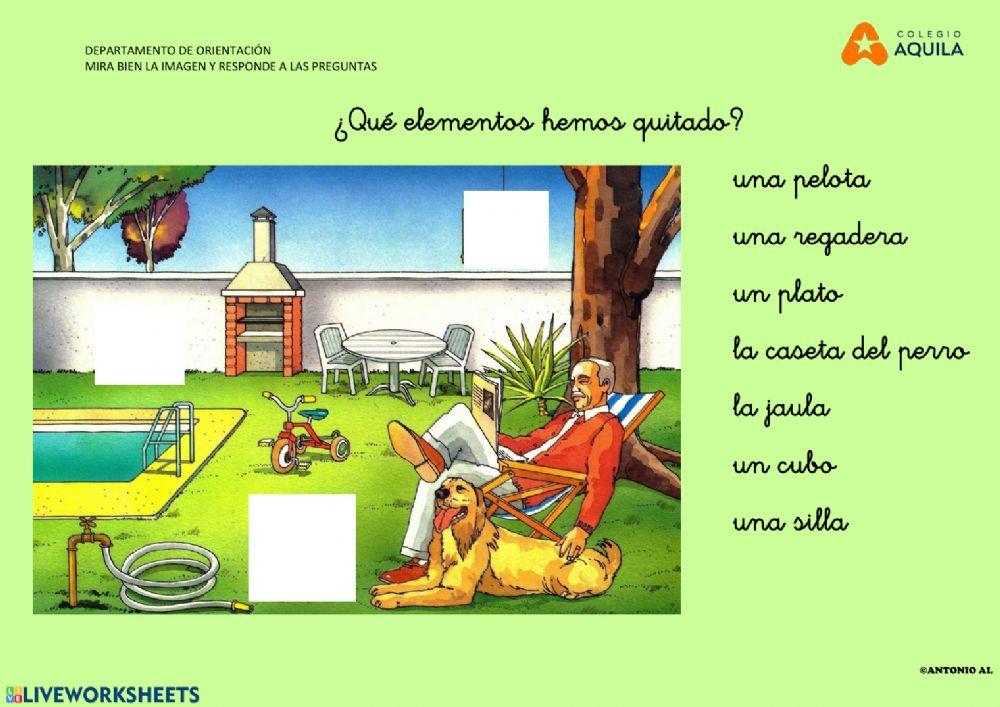 Fijate en la imagen y responde