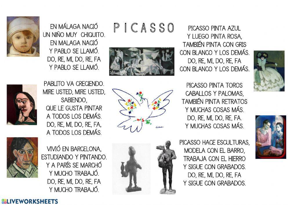 Canción de la vida de Picasso