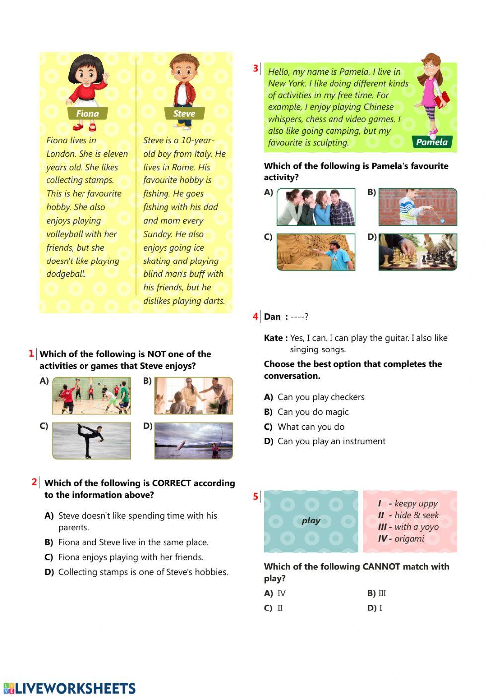 5th Grade Hızlıtest 4.deneme