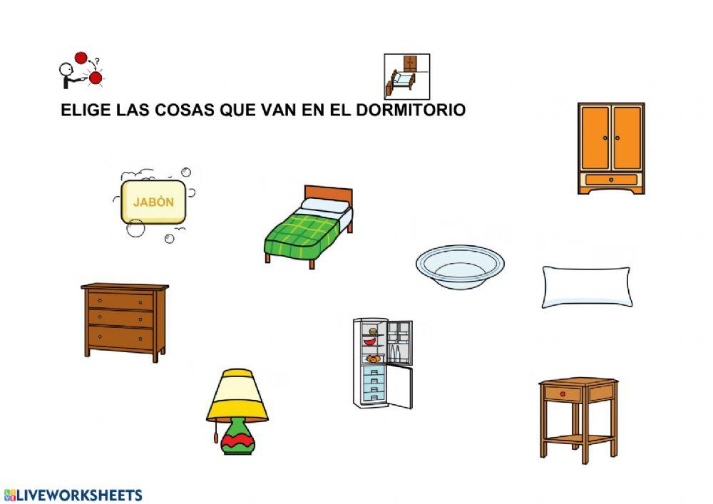 Cosas del dormitorio