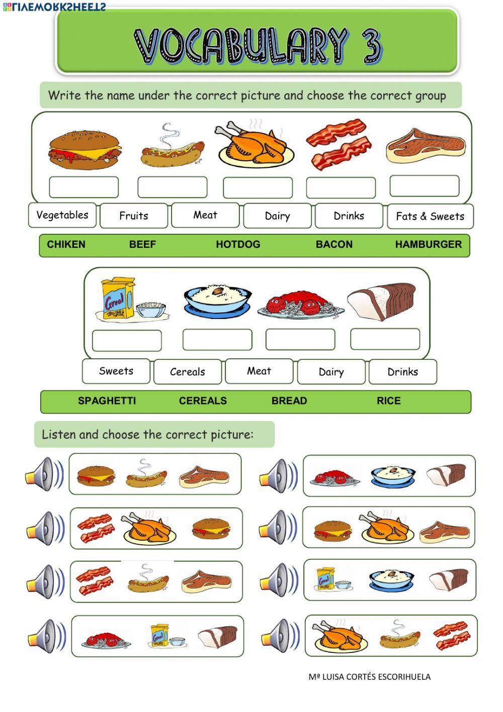 Restaurant vocabulary 3