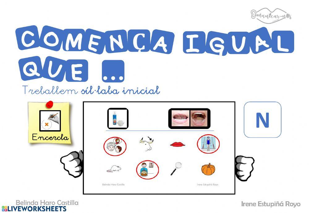 Comença igual que...N