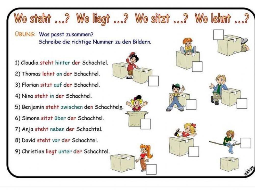 Wechselpräpositionen