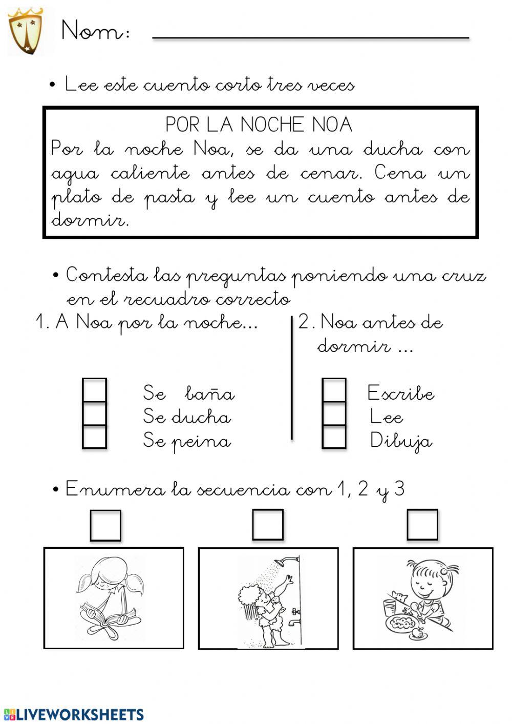 Comprensión lectora 18