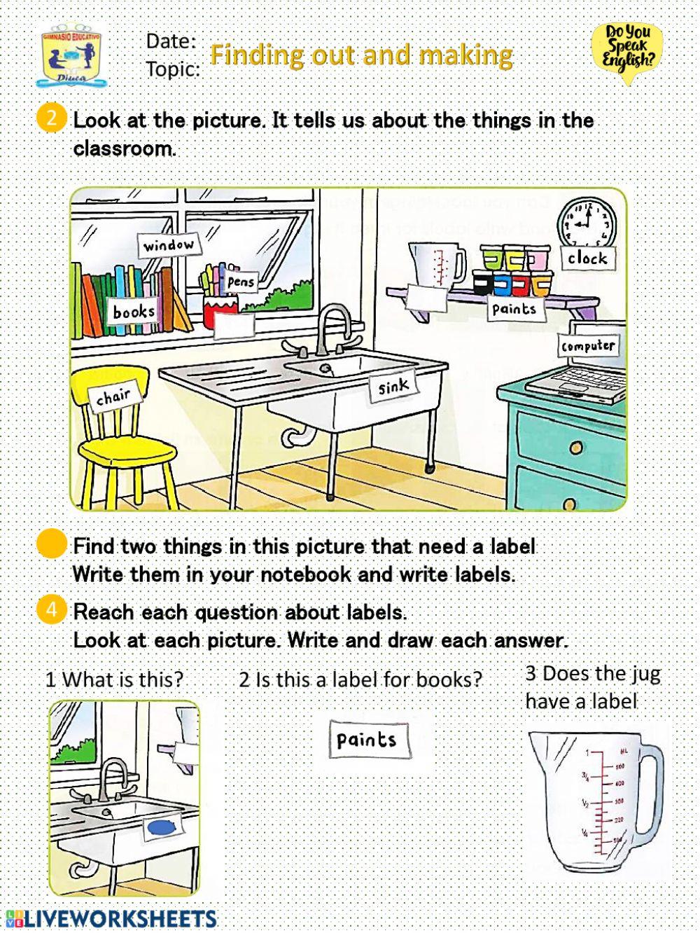 Finding out and making