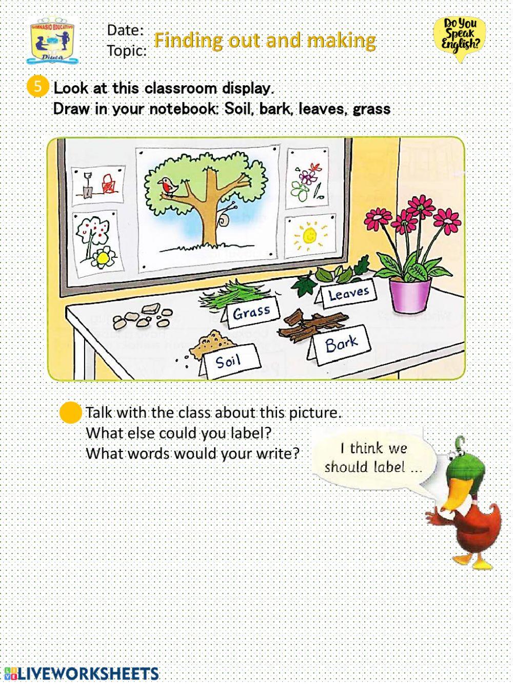 Finding out and making