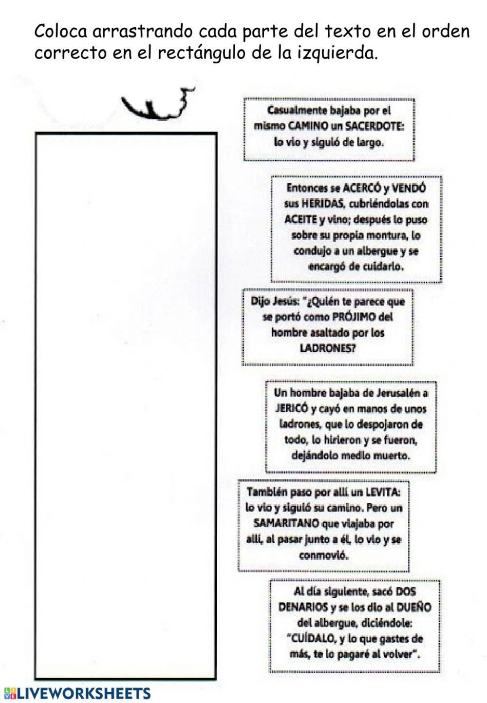 Pasatiempos el buen samaritano 1