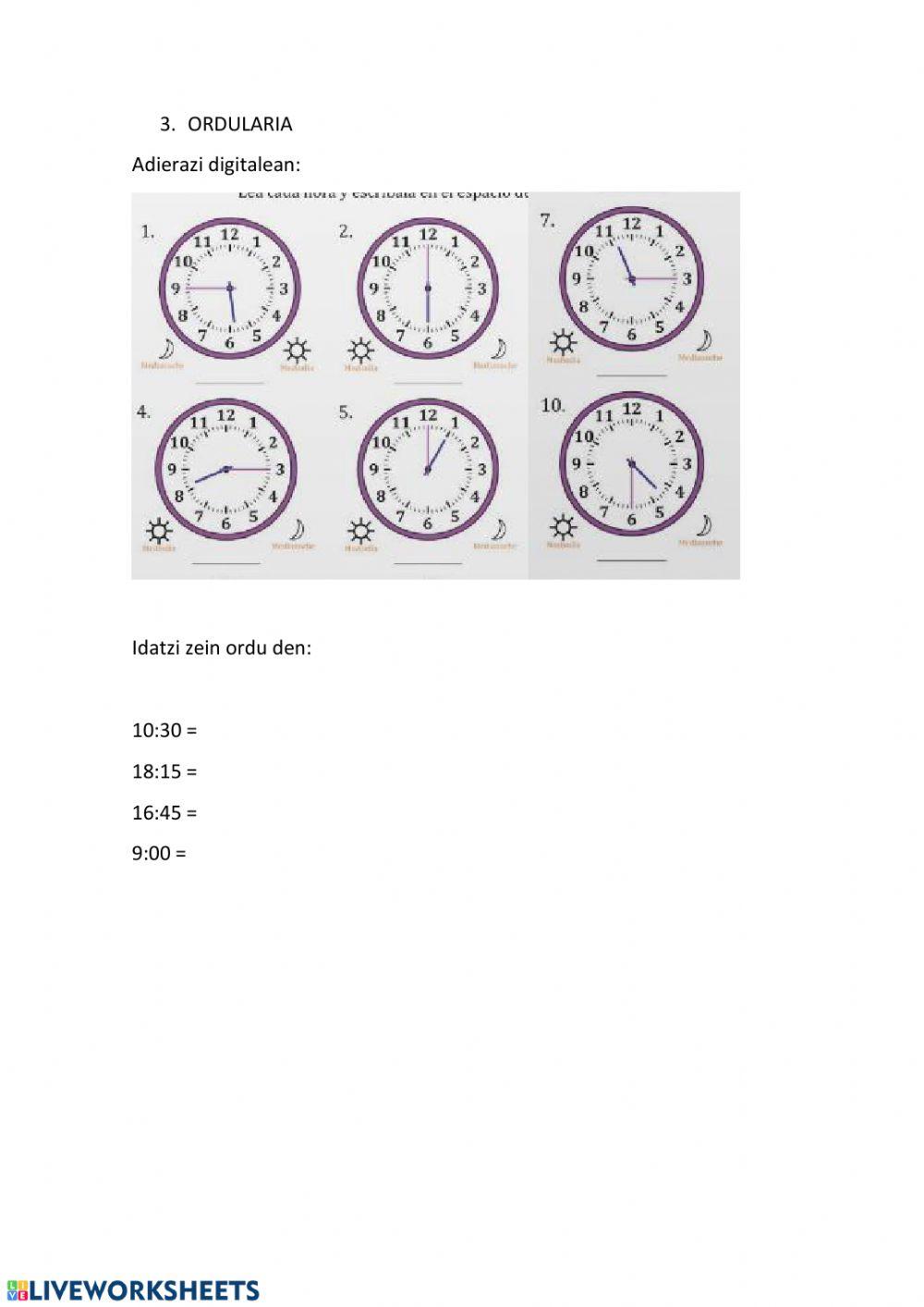 Matematika: apirilak 21