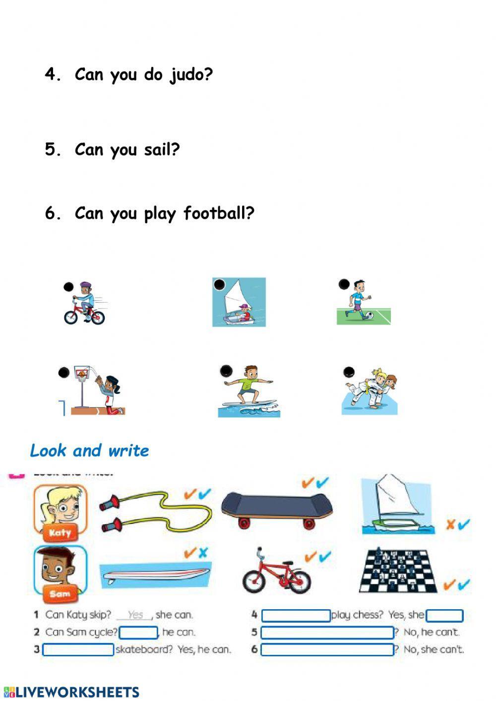 Free time activities