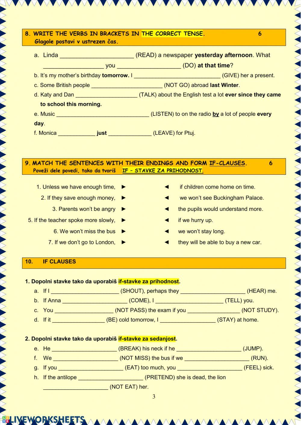 Preliminary test - easier