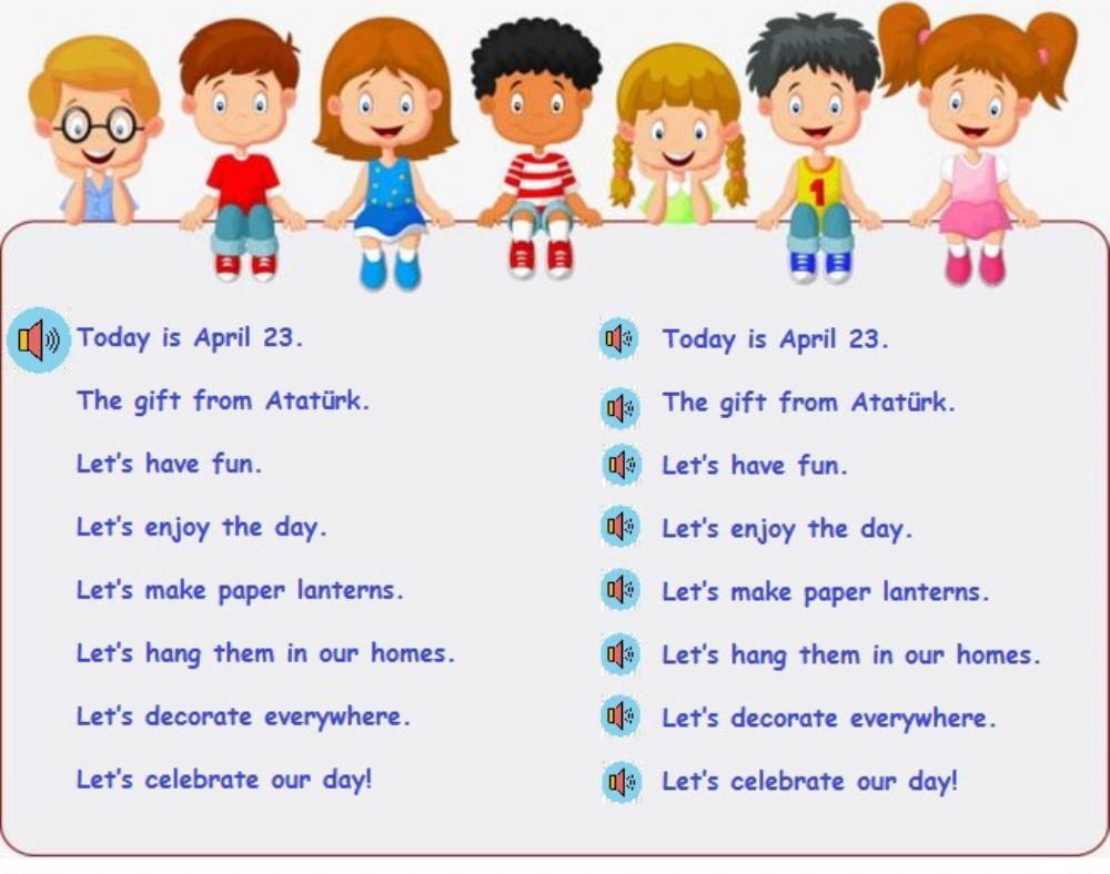 Children S Day Worksheet Printable