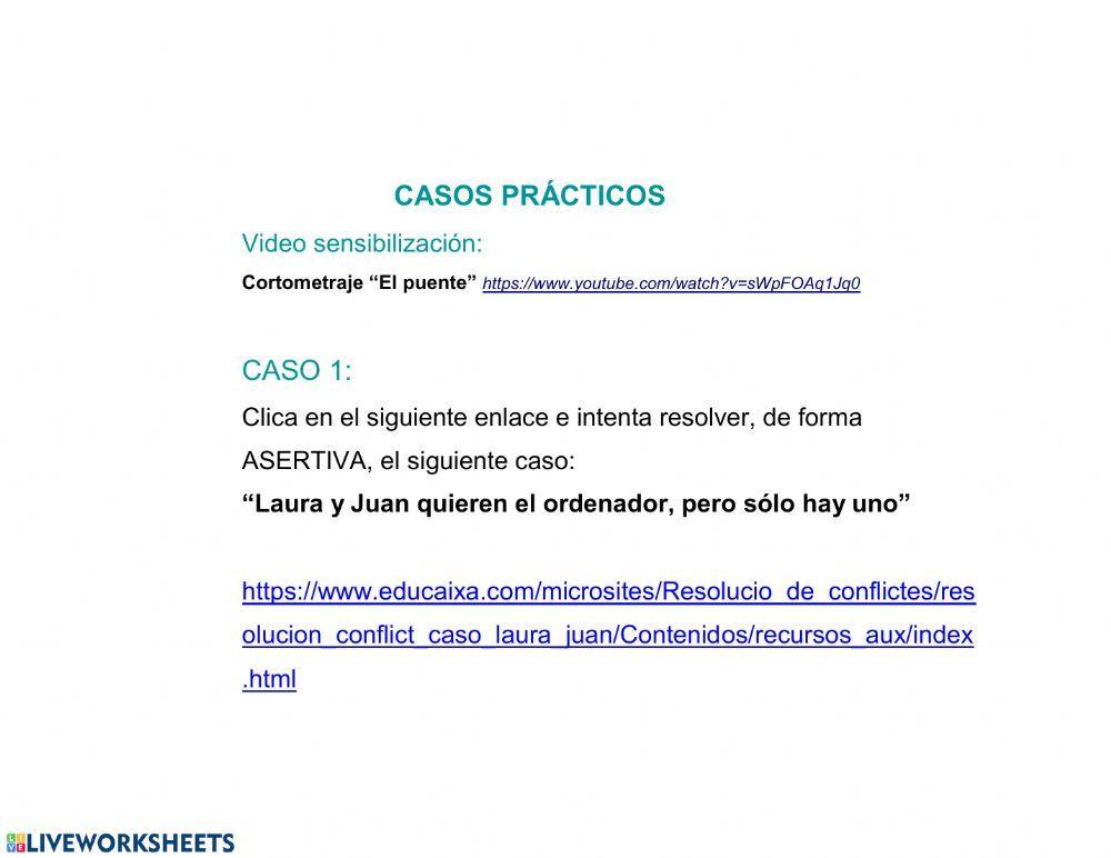 Resolución de conflictos