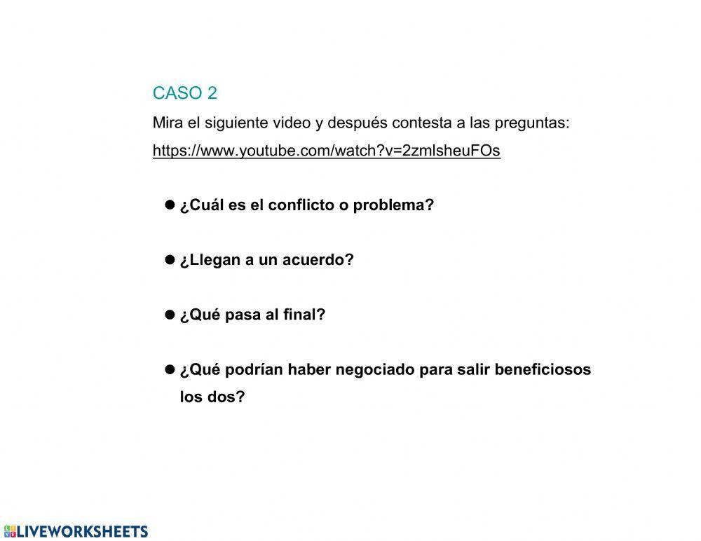 Resolución de conflictos