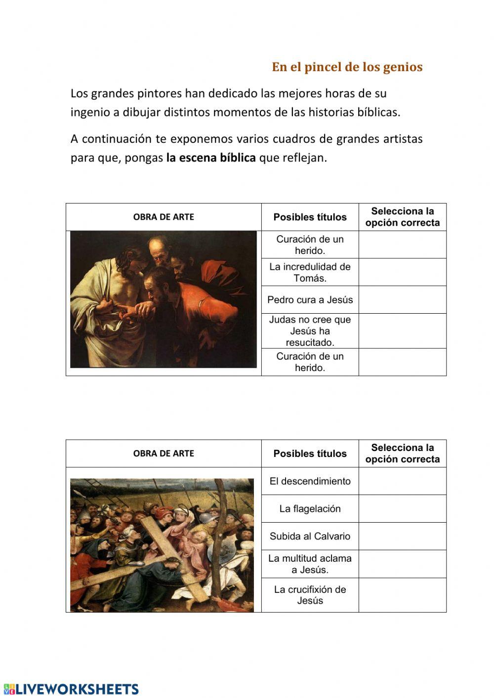 La Semana Santa en el arte