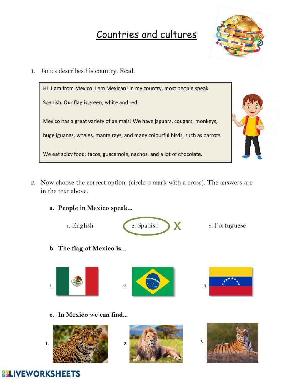 Countries and cultures