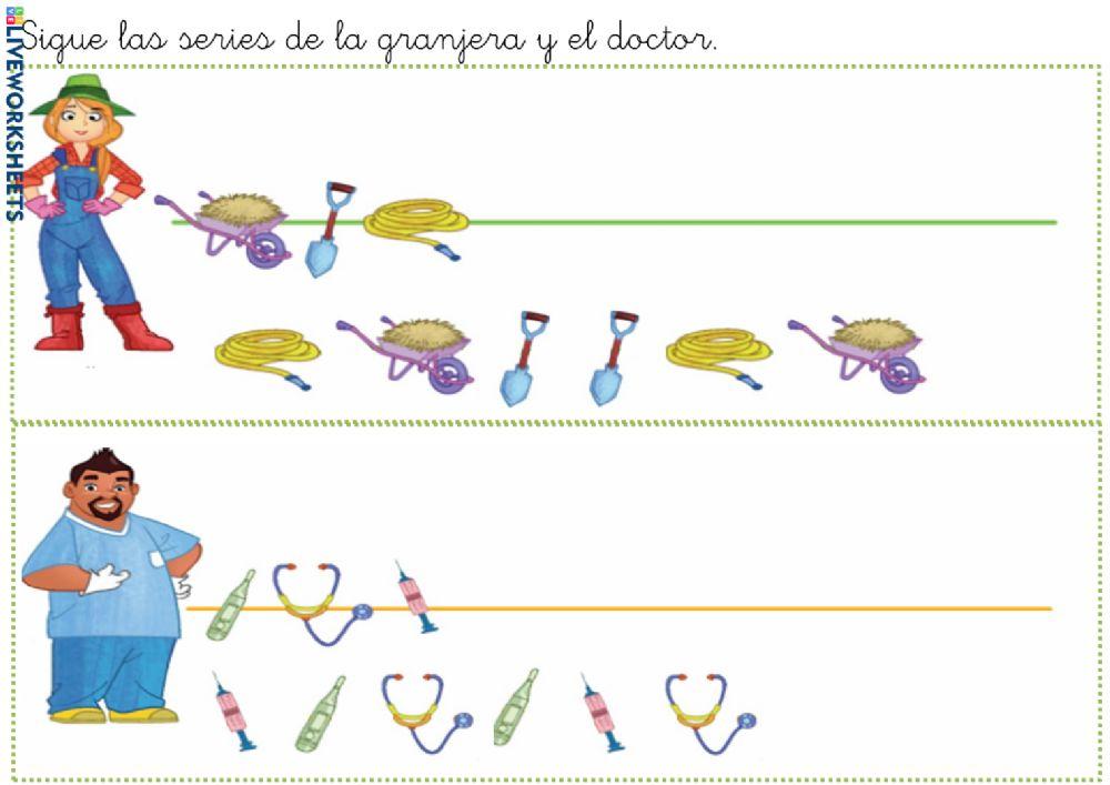 Serie personas que nos ayudan 