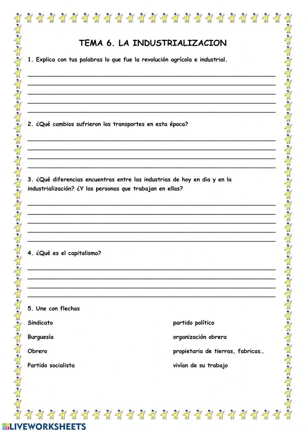 La revolucion agricola e industrial