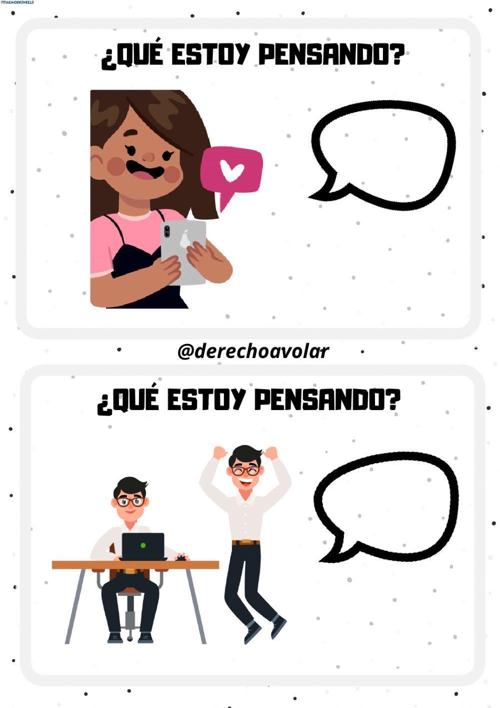 ¿qué estoy pensando?