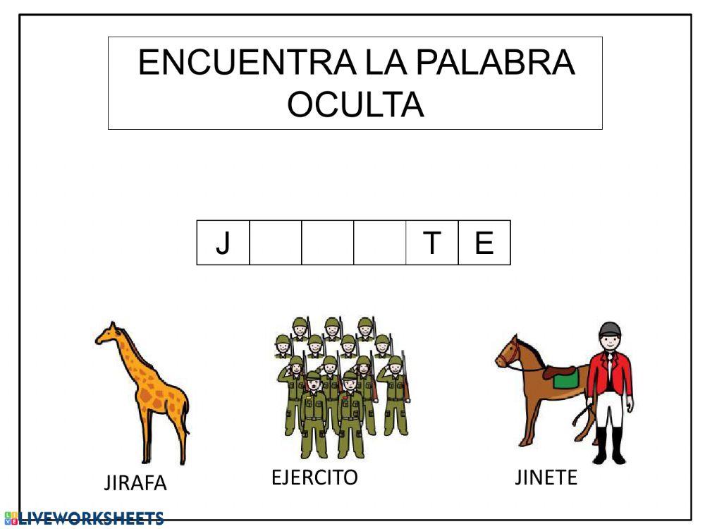 Repaso g y j Repaso g y j