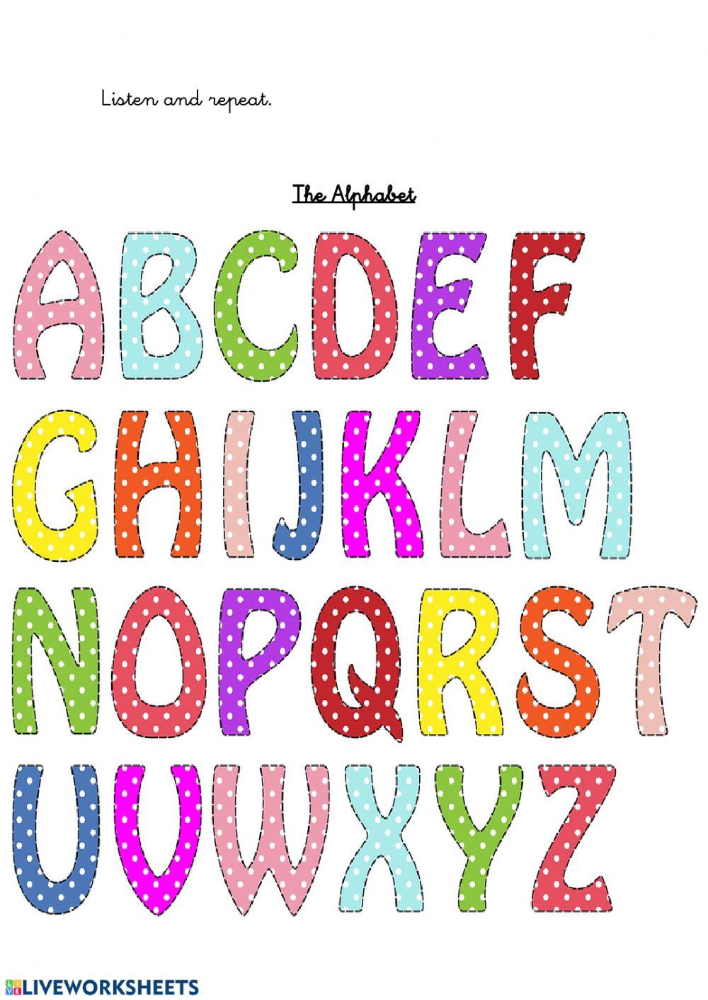 The Alphabet