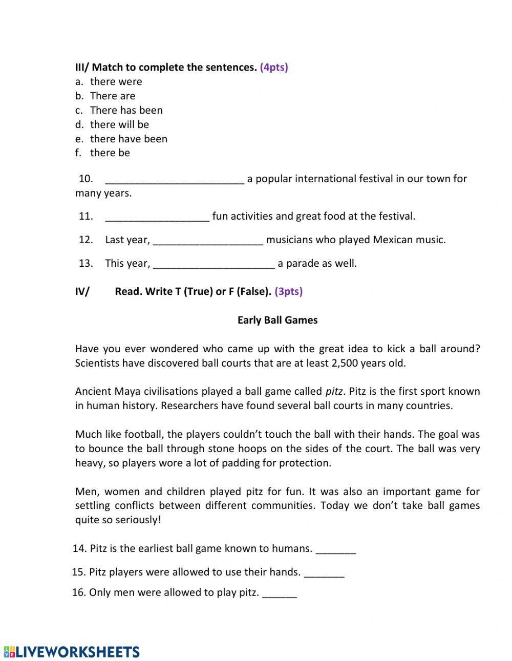Impact 1-unit 8 test