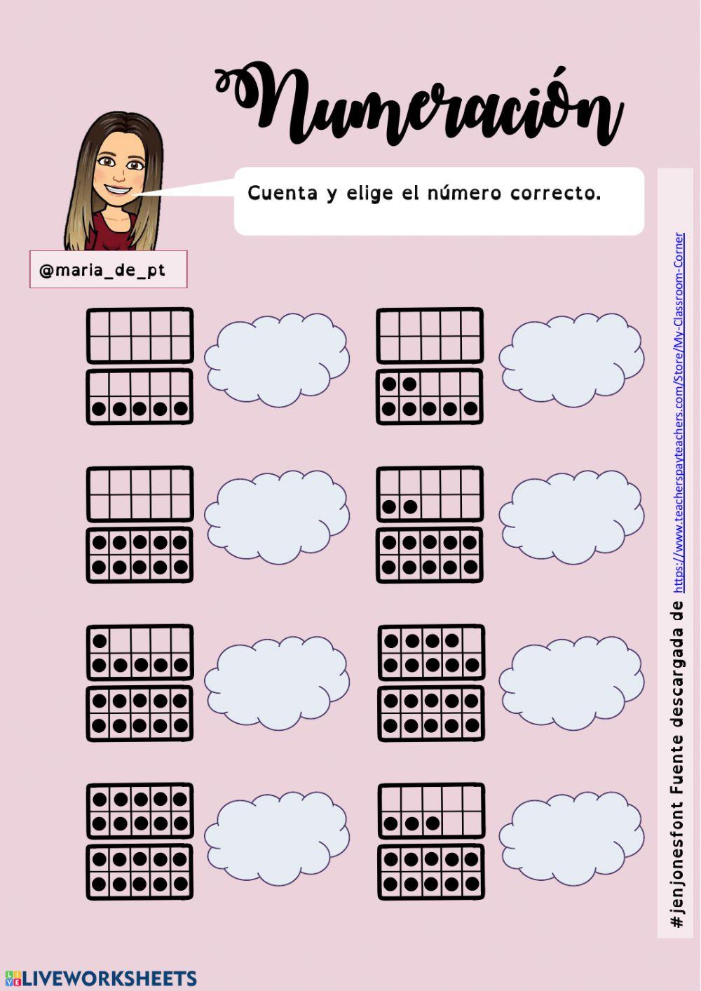 Numeración 1-20