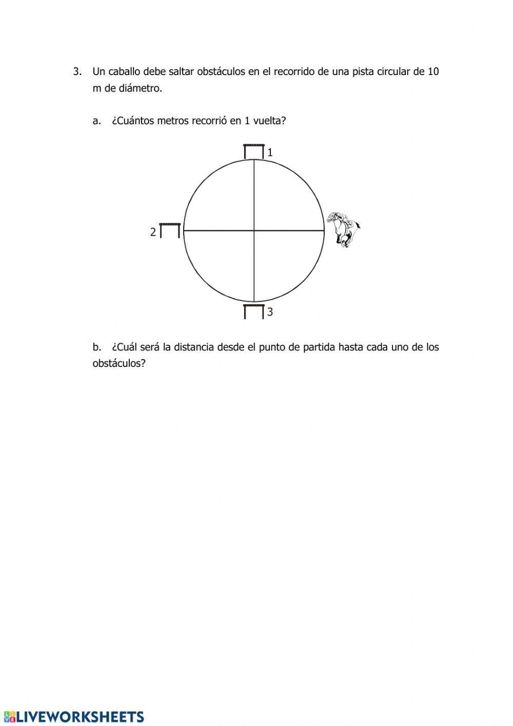 Perímetro de la circunferencia