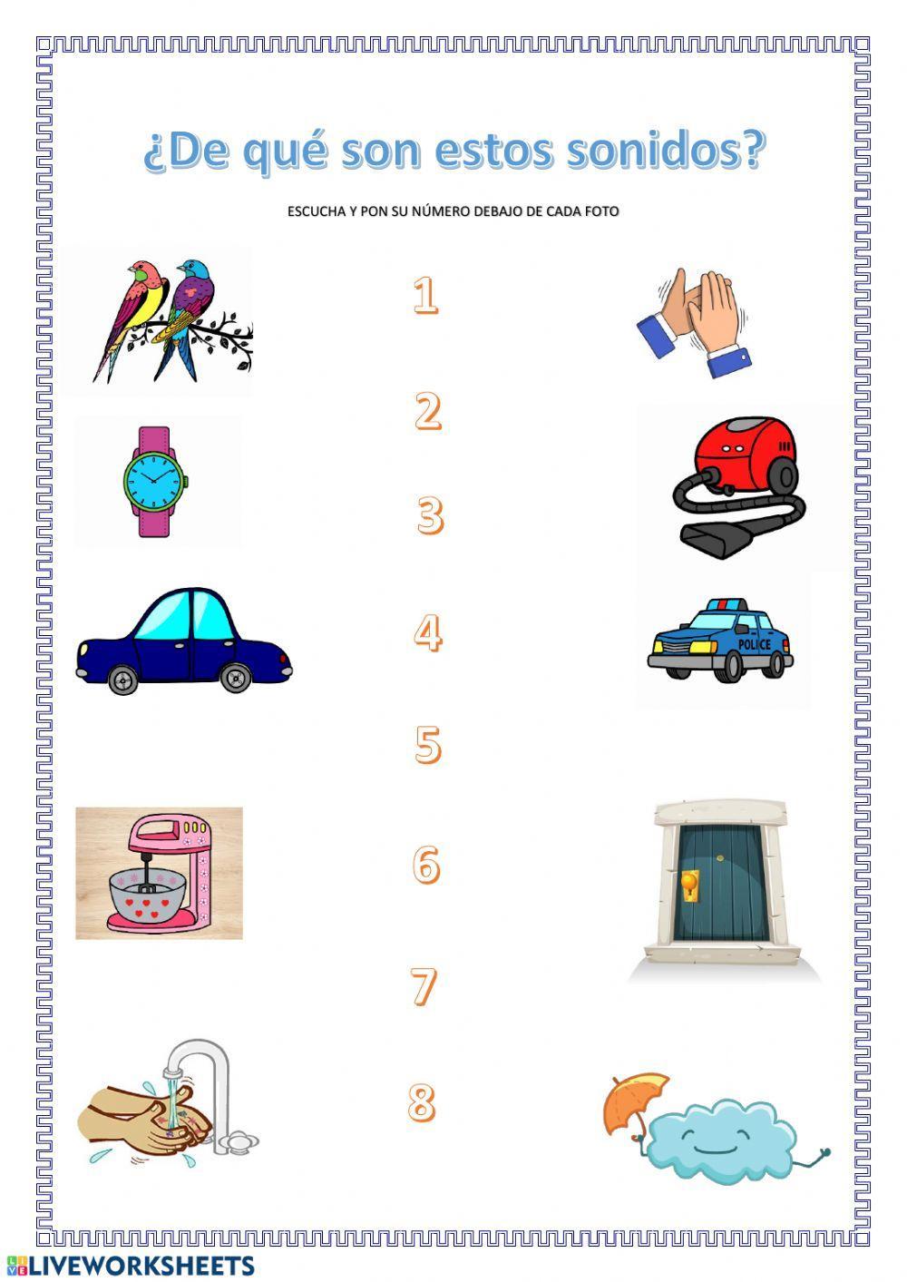 ¿De qué son estos sonidos?