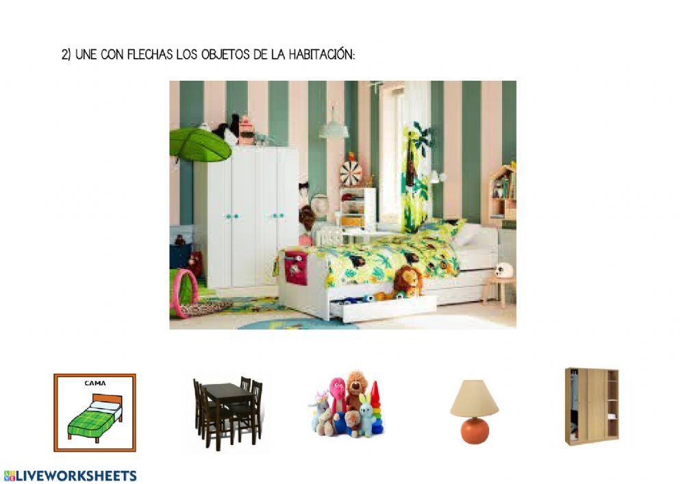 Objetos de la casa. clasificación y discriminación