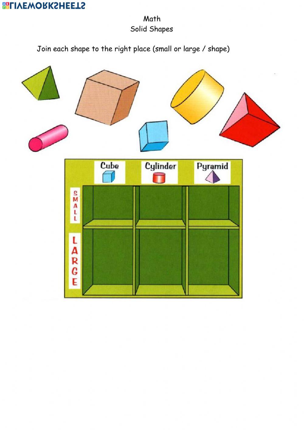 Math Solid Shapes April 23 page 13