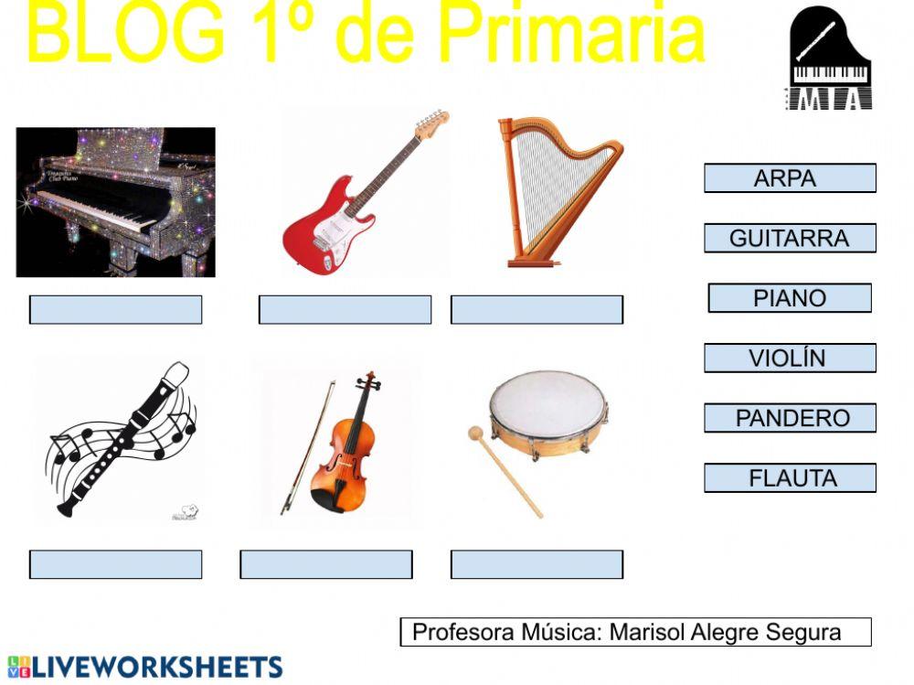 BLOG 1º de Primaria-Ficha 1