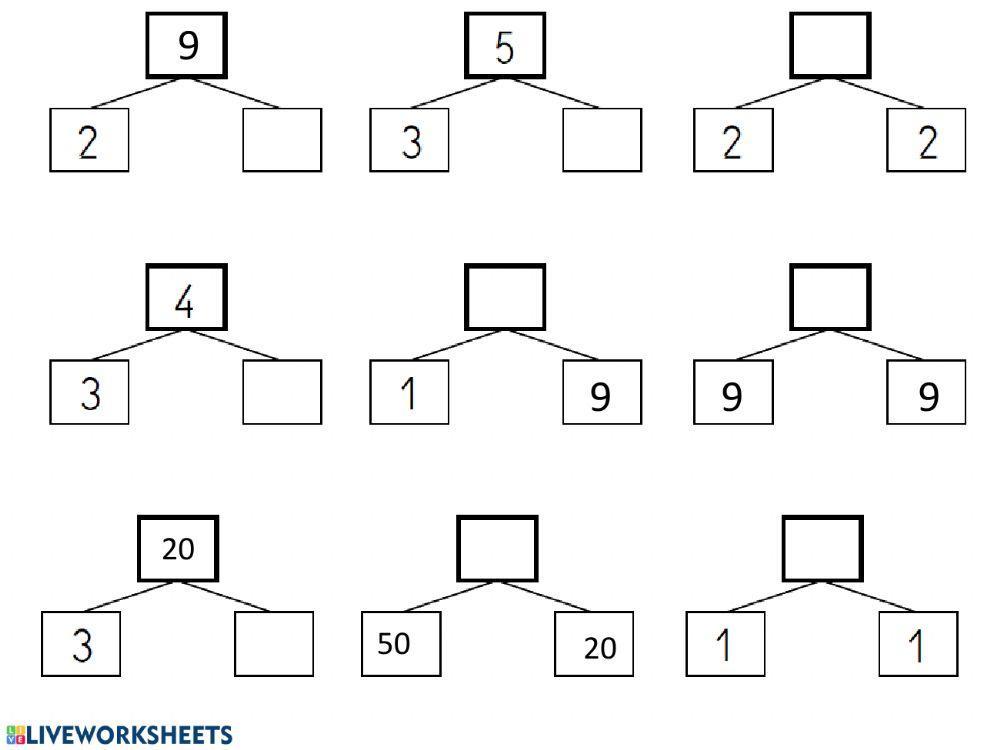 RELACIÓN SUMA RESTA