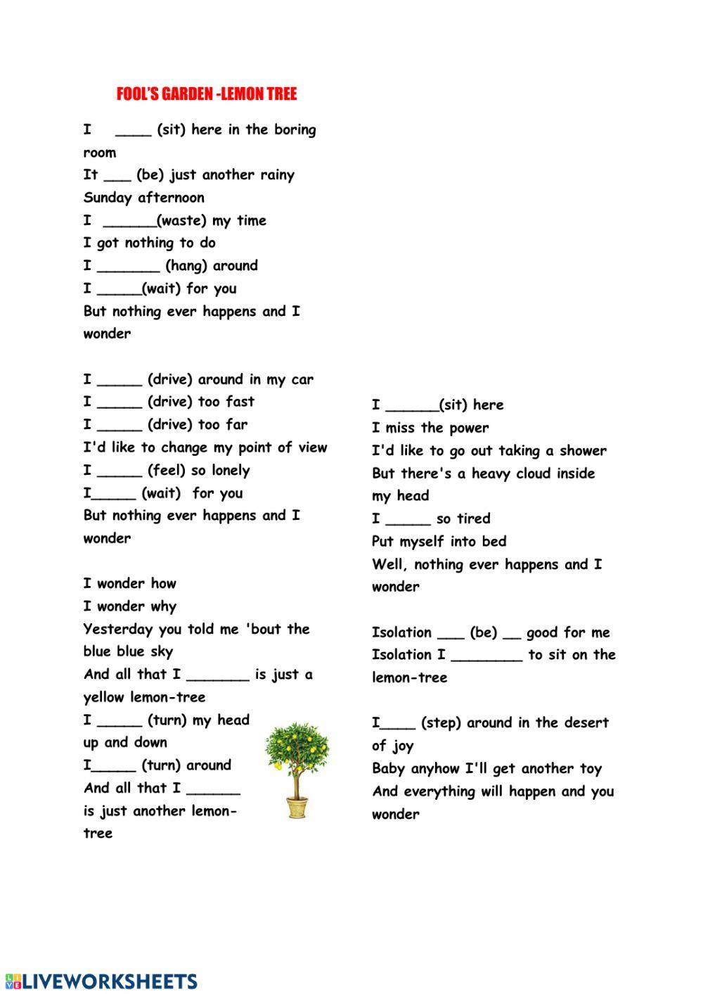 Simple present present continuous