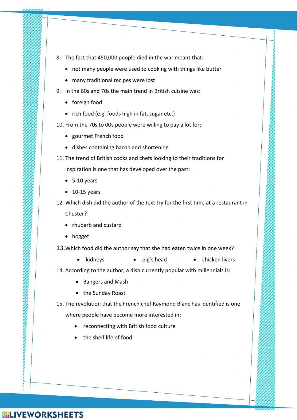 Why has British food got such a bad reputation?