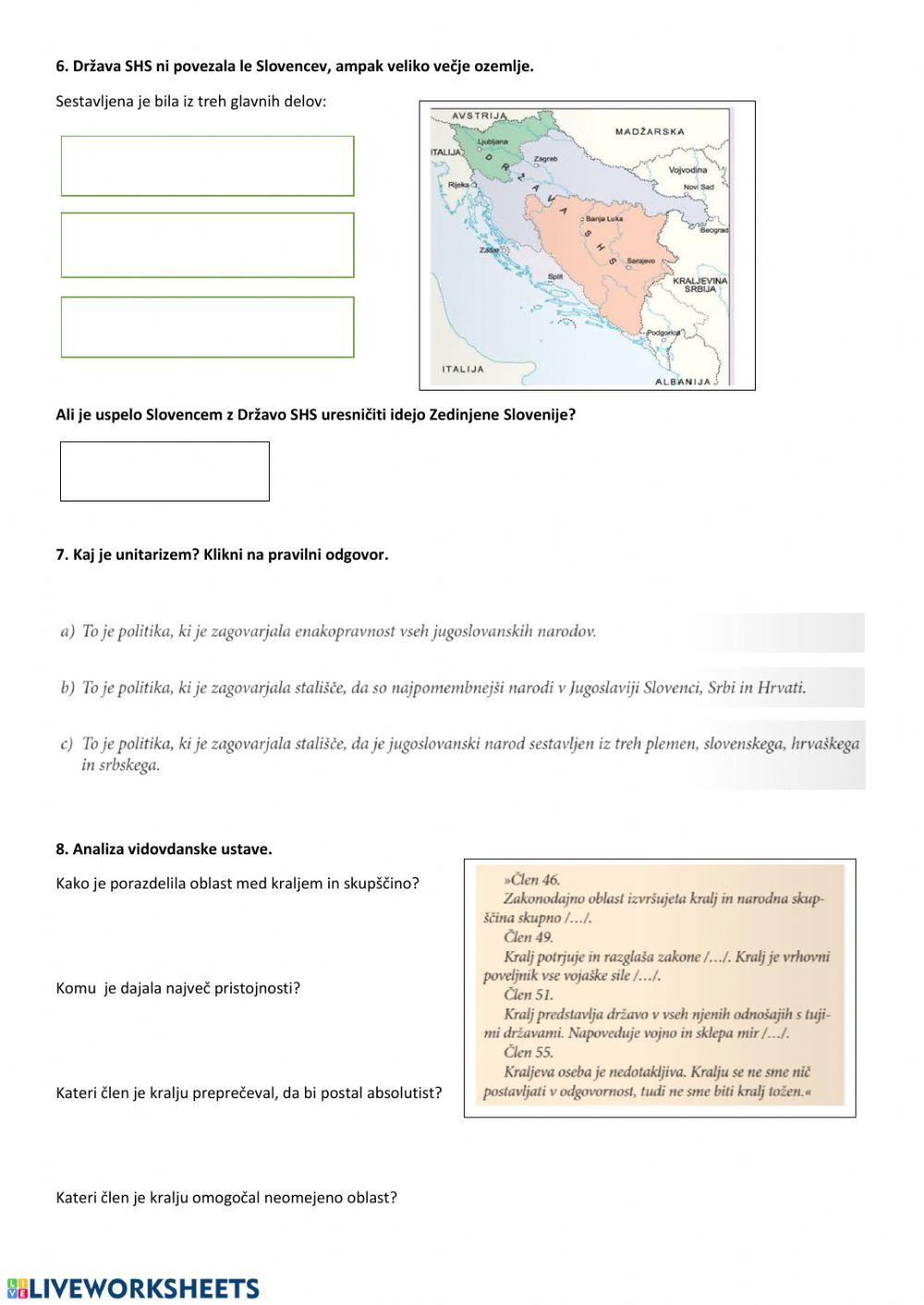 Slovenci v 20. stoletju