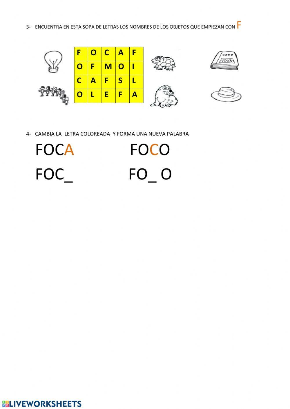ALFABETIZACION 12.1Sonido f
