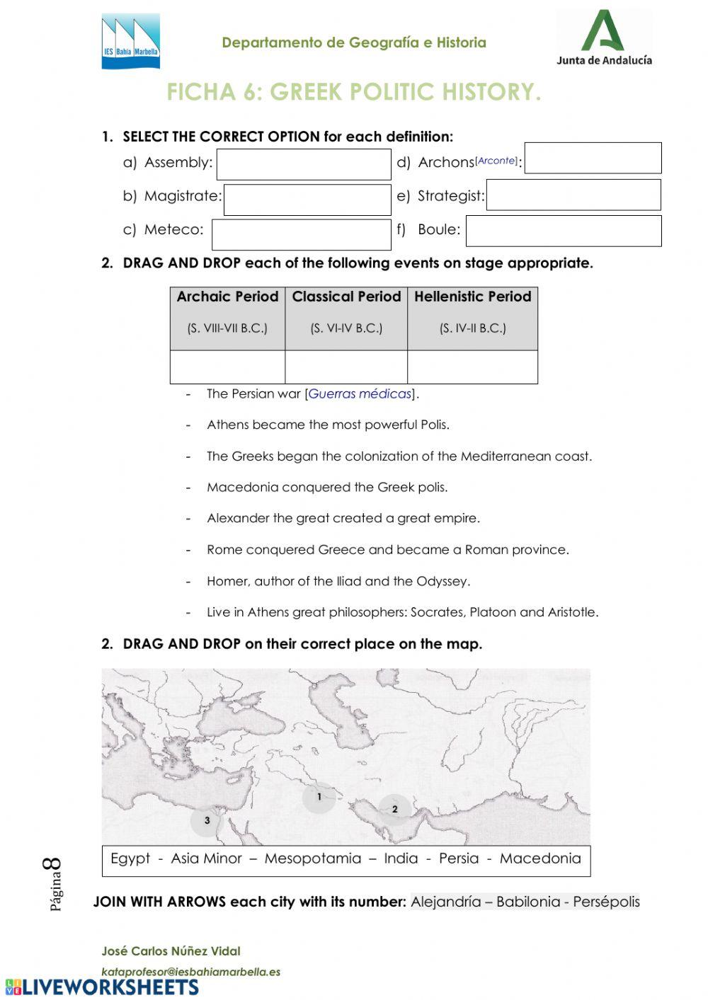 Historia política de Grecia