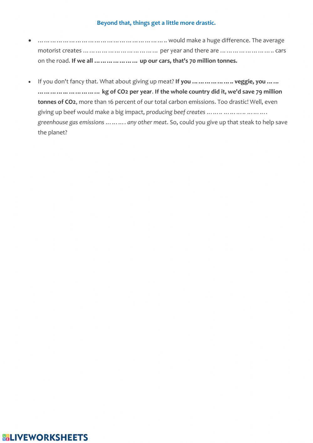 Climate Change: What can we do?