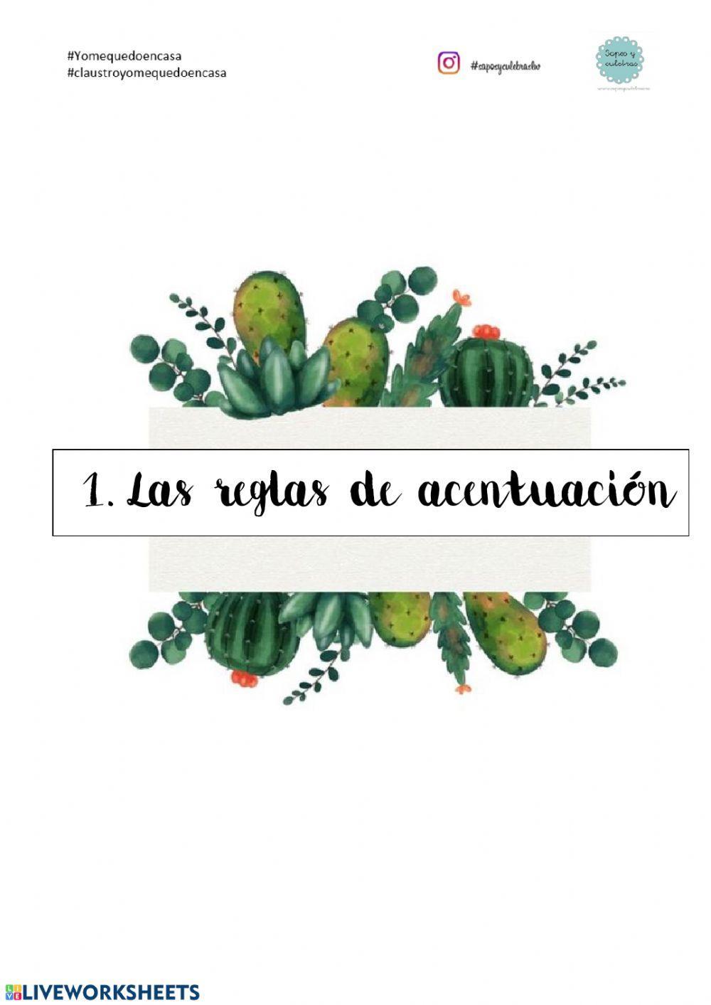 Acentuació CASTELLANO-VALENCIANO