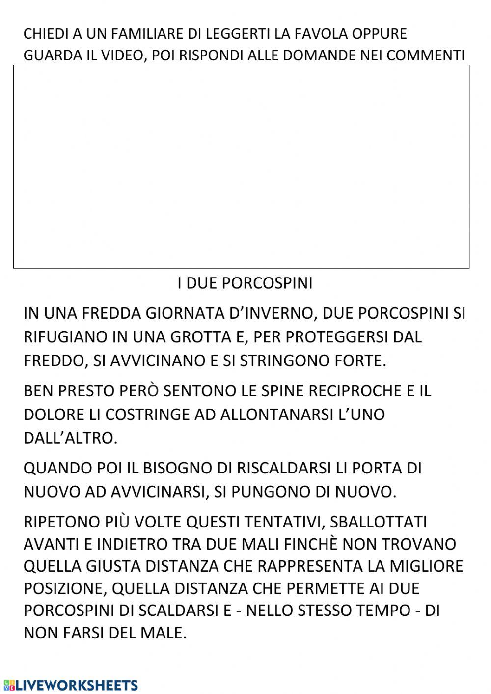 I due porcospini