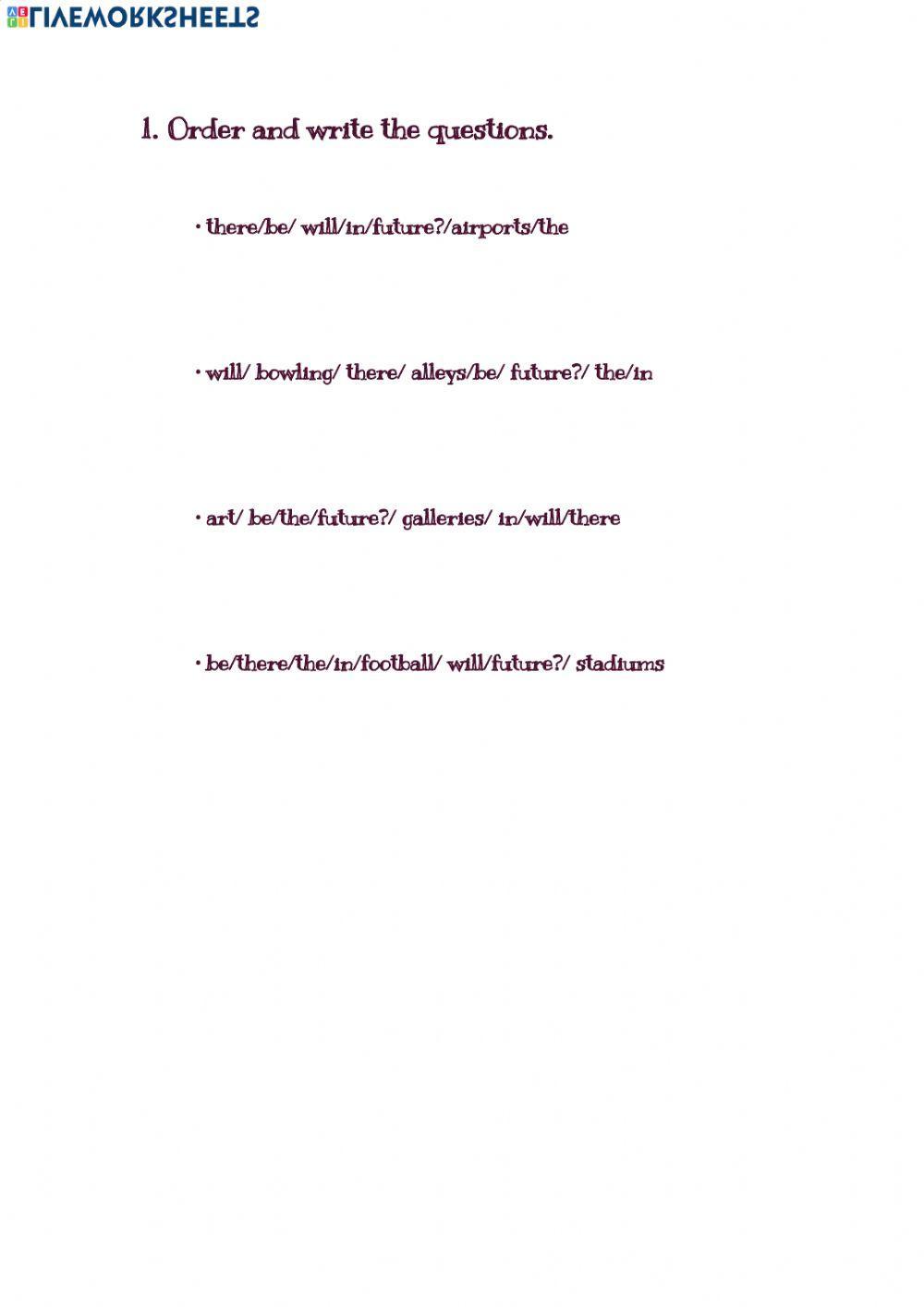 Will there be - questions