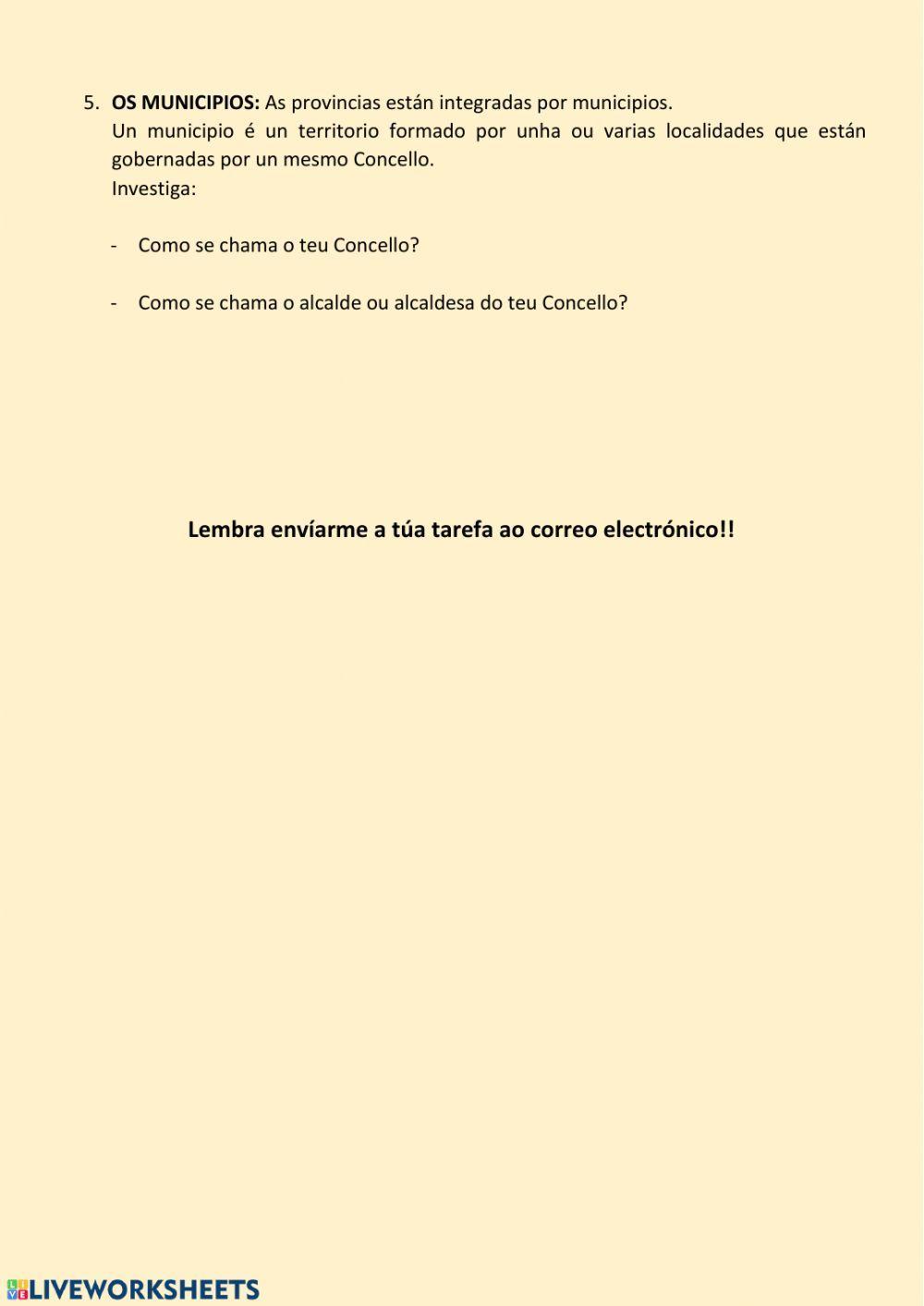 A Comunidade Autónoma de Galicia