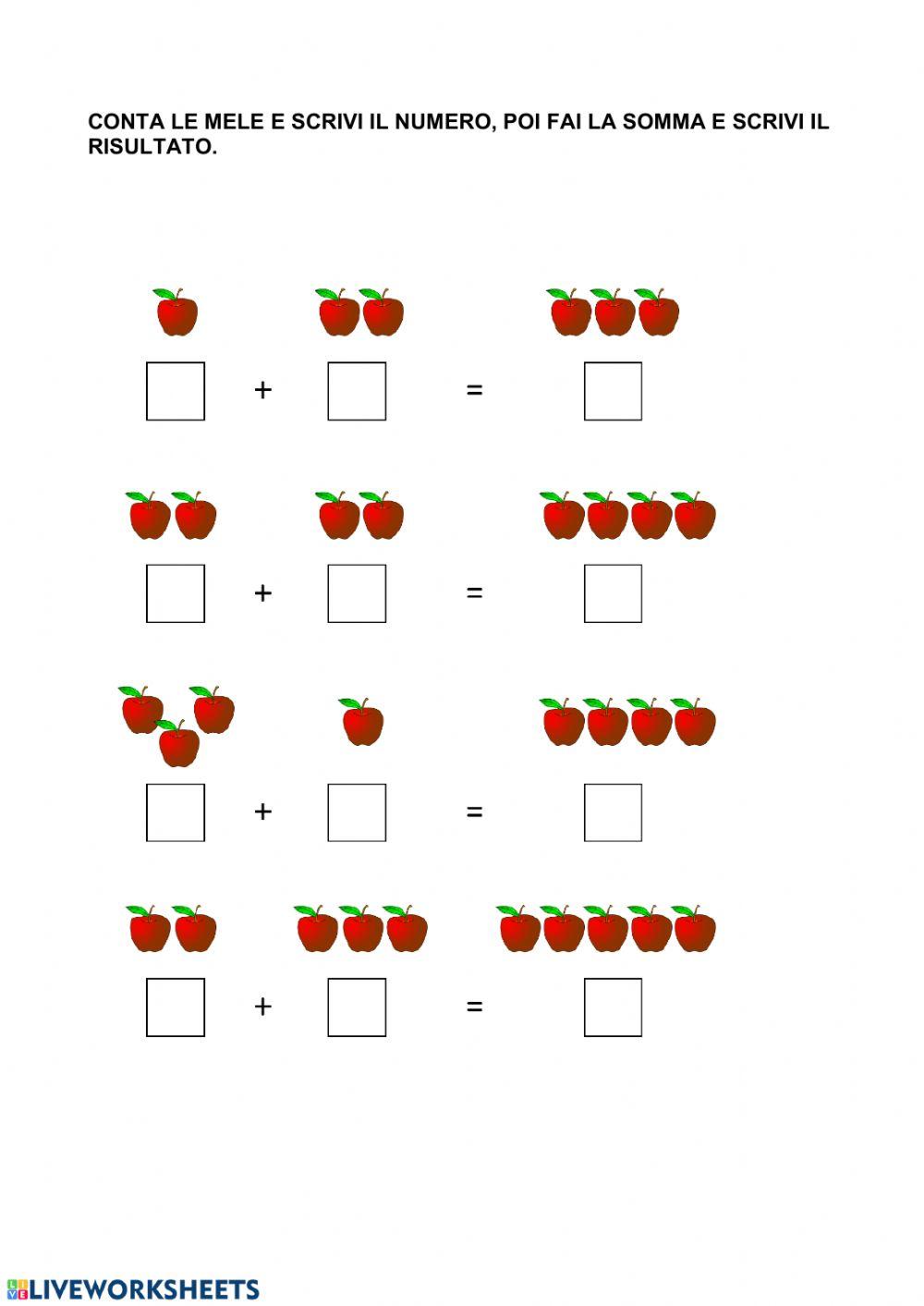 Addizioni illustrate