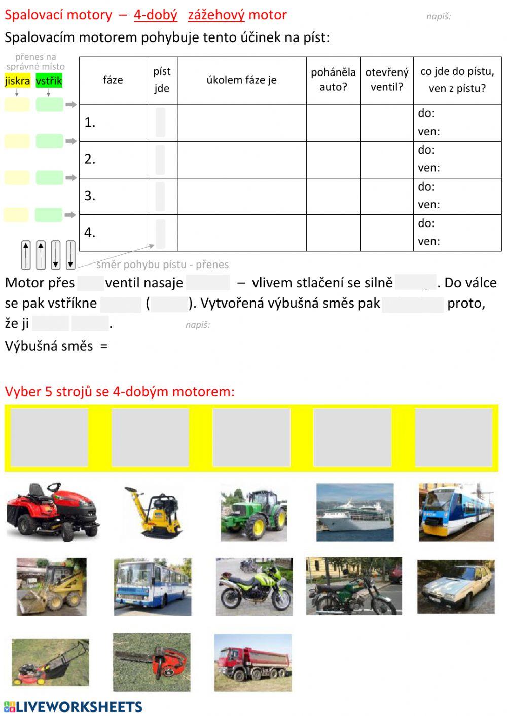 Motor 4-doby zazehovy