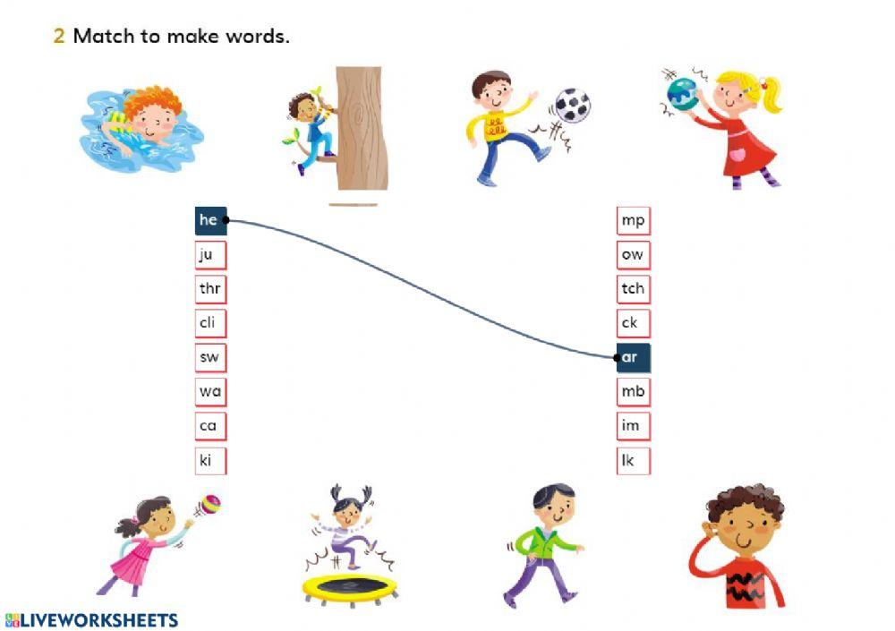Vocabulary actions